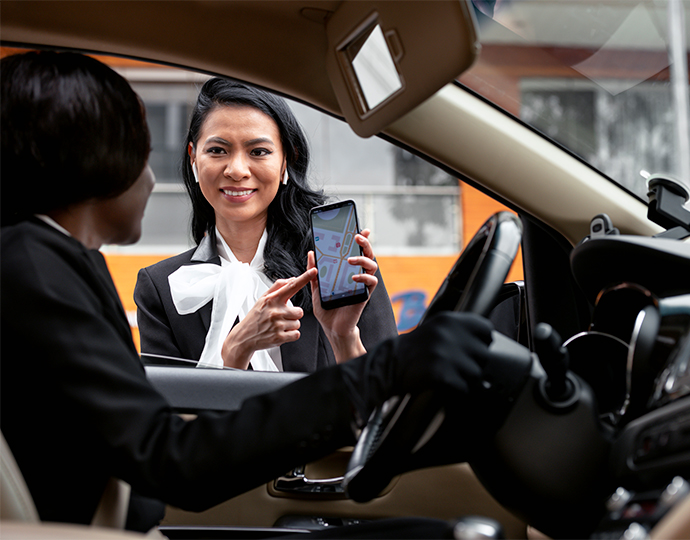 business travelers car rental